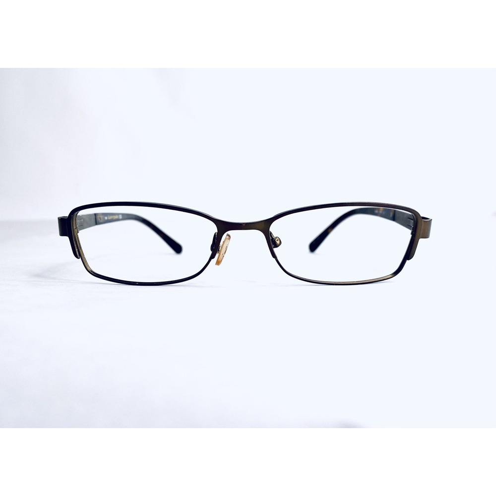Kate Spade NY Brown Tortoise Metal Cat Eye Eyeglasses Averil 0RX3 51 16 135